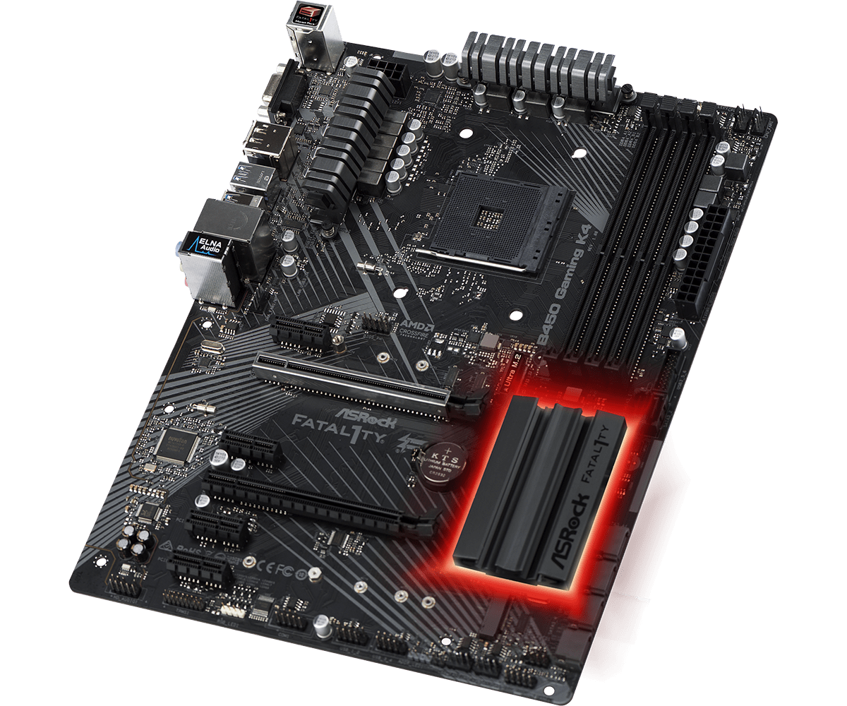 Asrock Fatal1ty B450 Gaming K4 - Motherboard Specifications On
